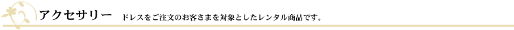 アクセサリー